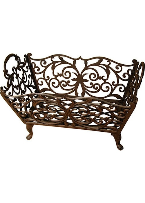 Cast Iron Log Basket