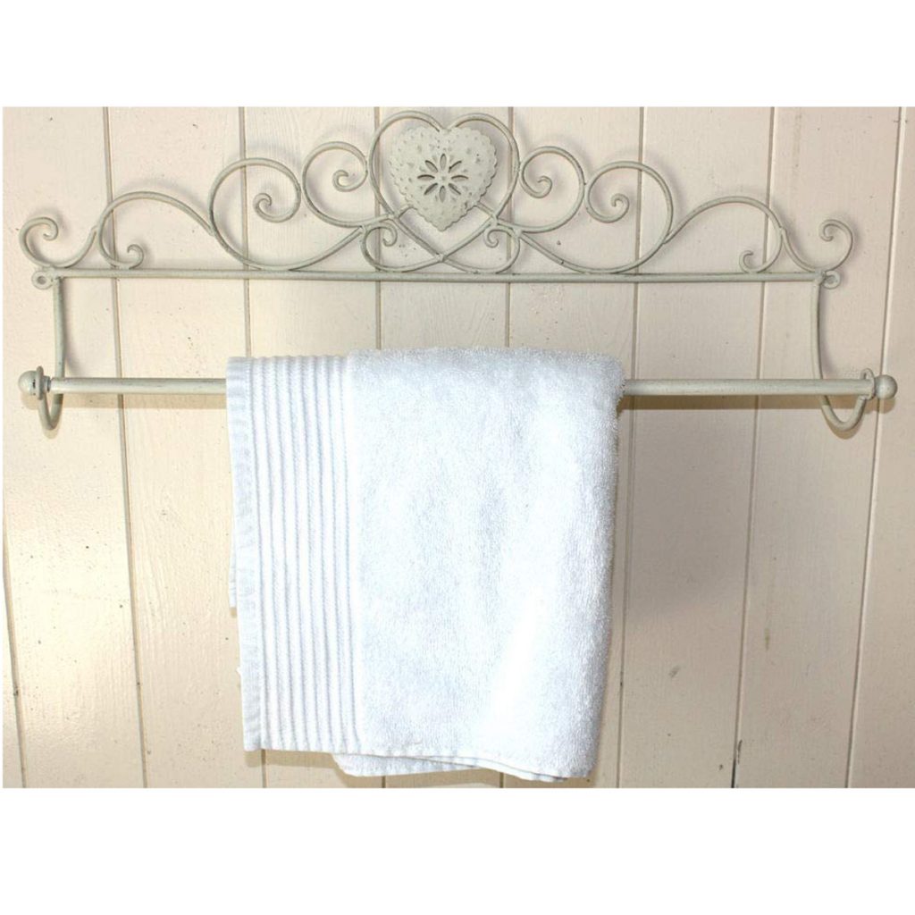 Heart Bathroom Towel Rail