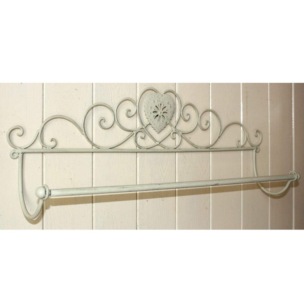 Heart Bathroom Towel Rail 2