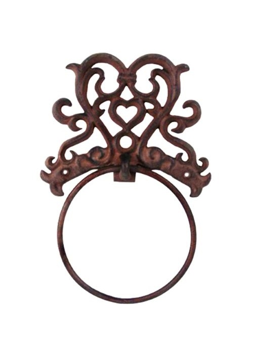 Rustic Towel Rail Ring