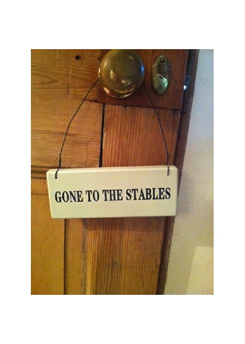 Stables Sign