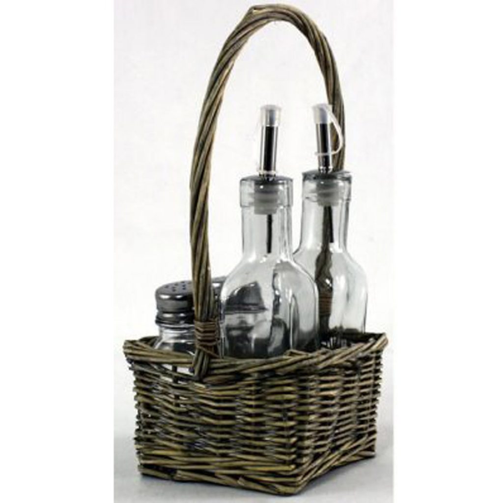 Basket Condiment Set 2