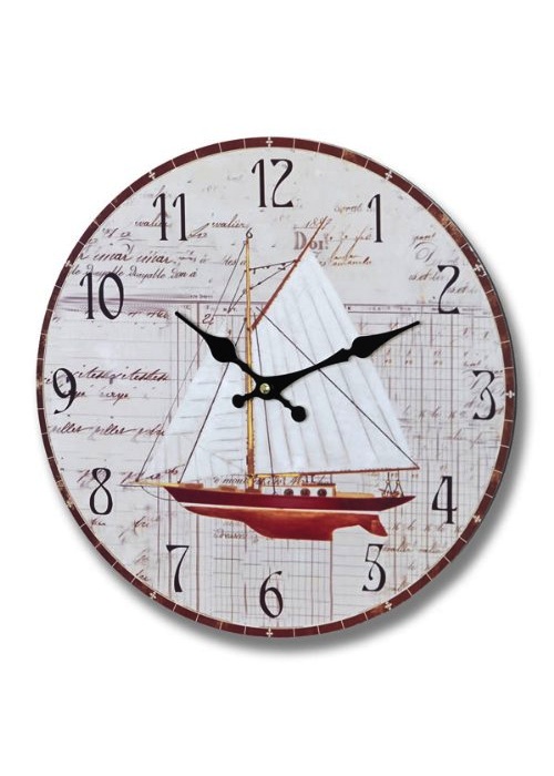 Boat Wall Clock