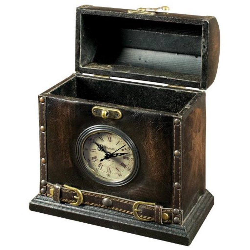 Brown Box Clock 2