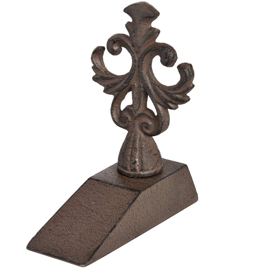 Cast Iron Thistle Doorstop