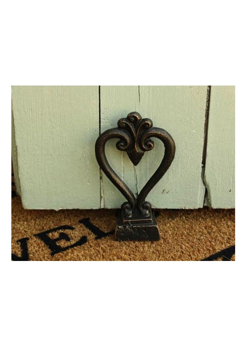 Country Style Heart Doorstop