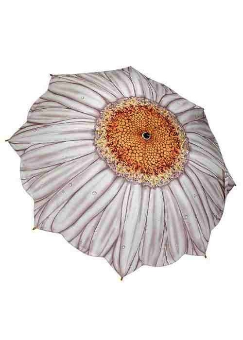 Cream Daisy Umbrella