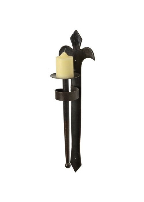 Fleur de Lys Wall Sconce