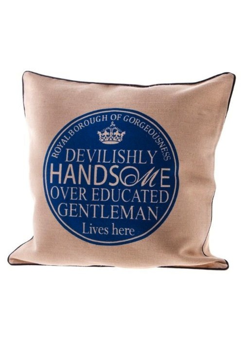 Handsome Gentleman Cushion