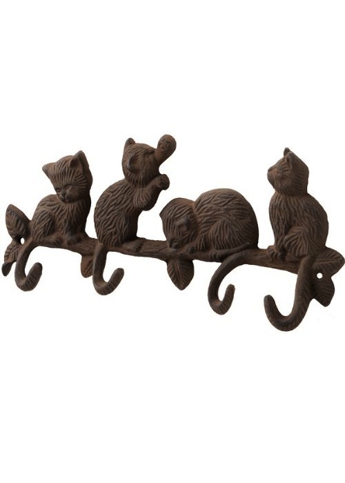 Kitten Coat Hooks