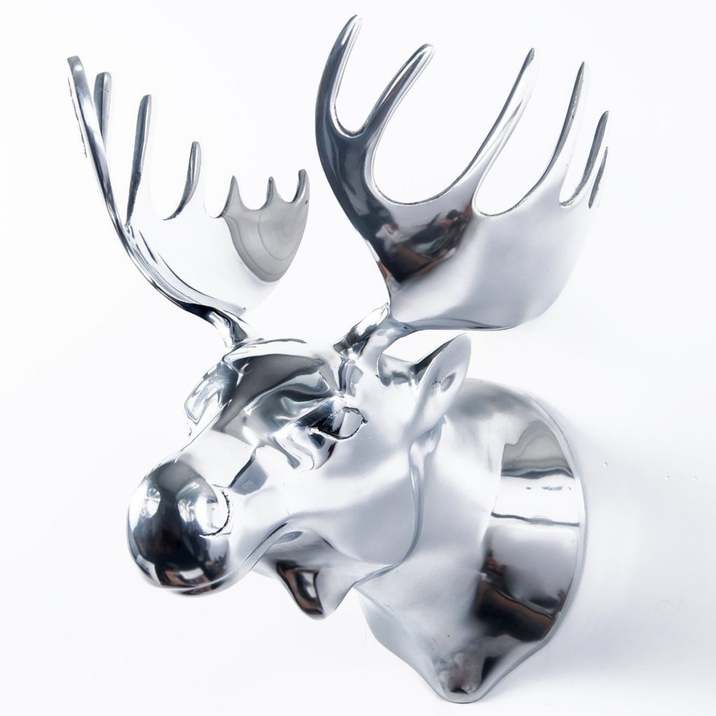 Aluminium Moose Head 2