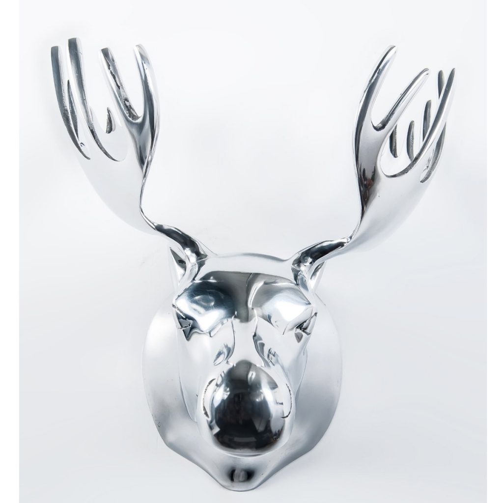 Aluminium Moose Head 3