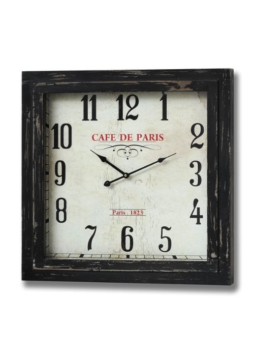 Cafe de Paris Wall Clock