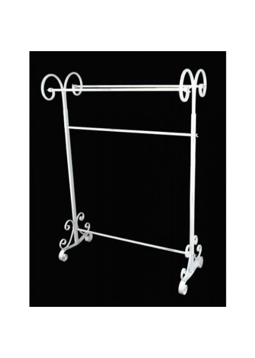 Cream Standing Towel Rail Stand