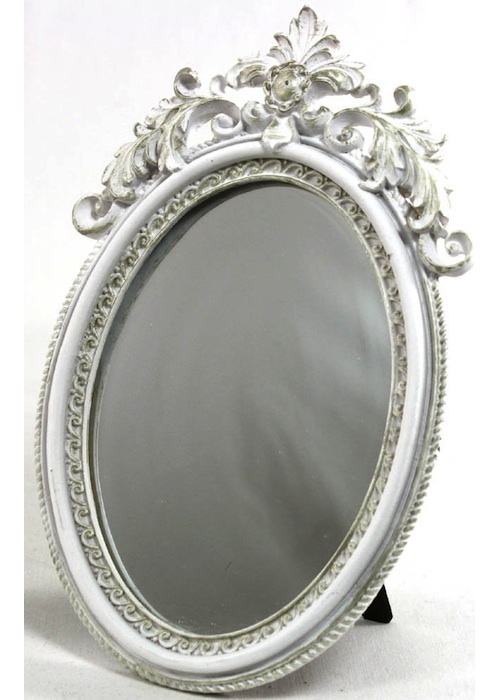 White Vanity Mirror 2