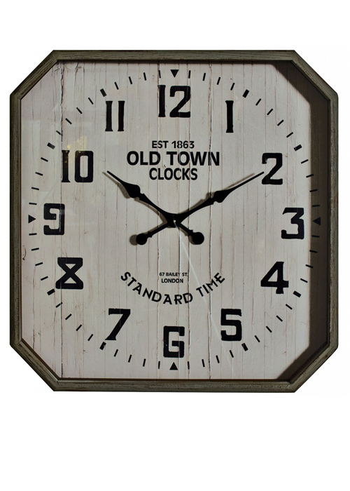 GUD218 large grey old town wall clock