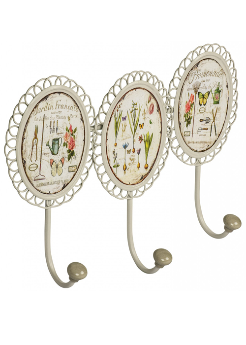 MHG102 floral butterfly cream hooks