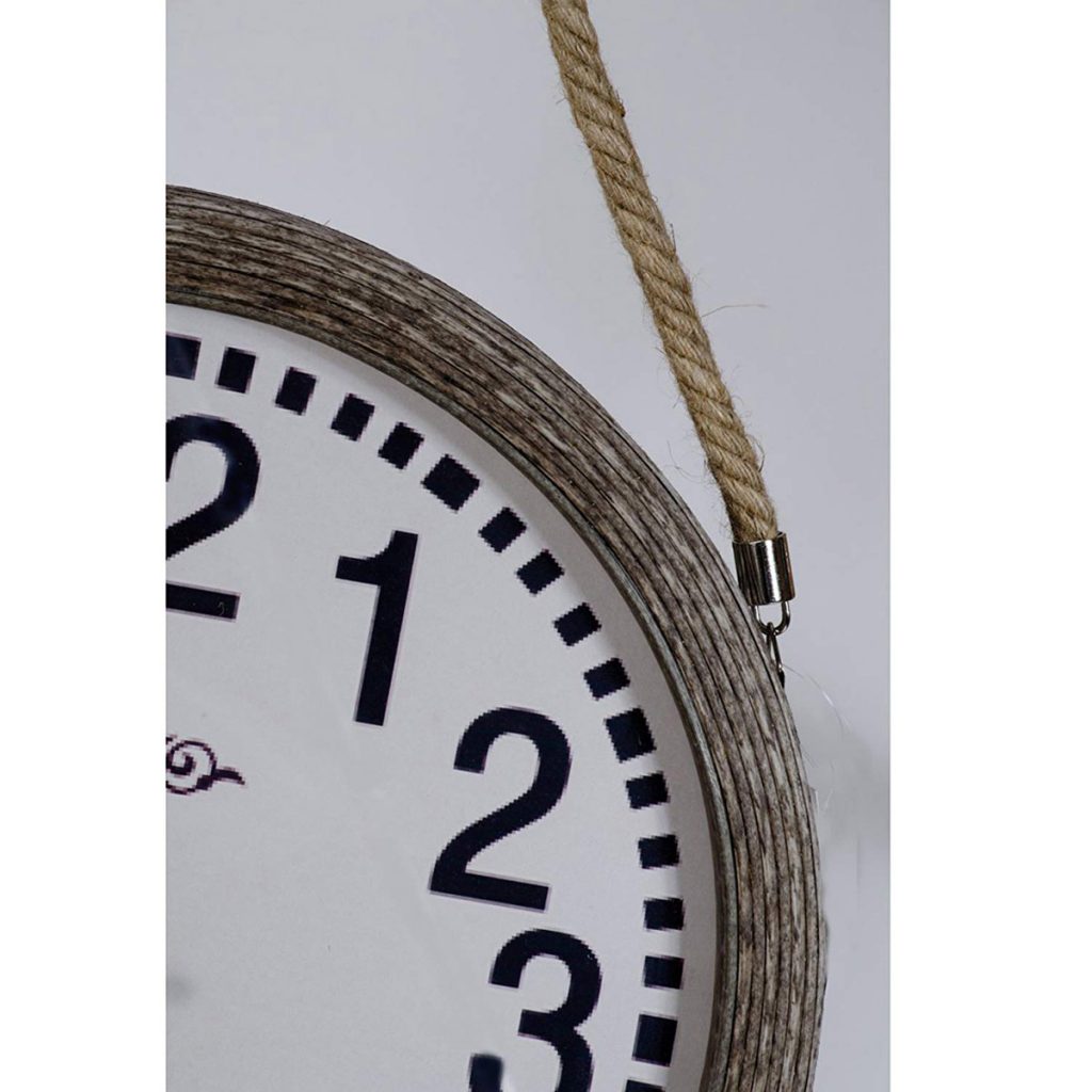 MNX247_2 rope wall clock