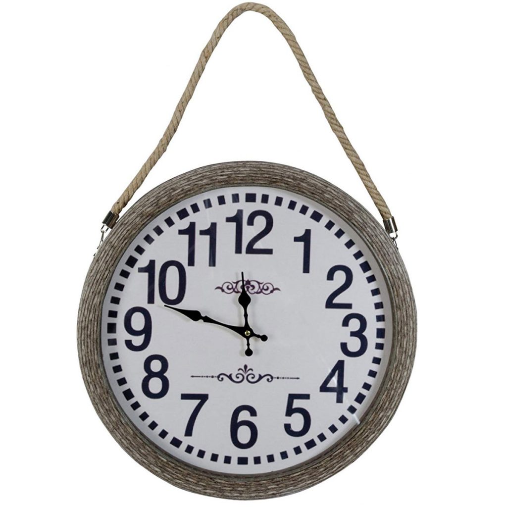 MNX247__1 rope wall clock