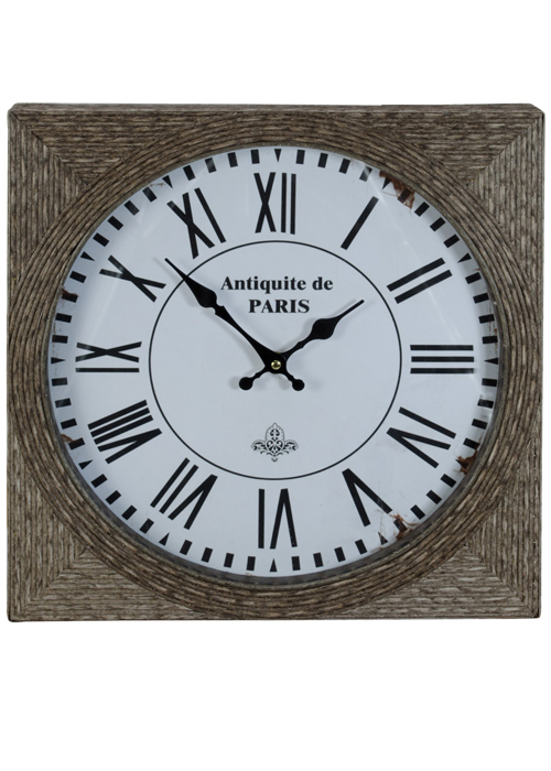 MNX248__1 reed rustic wall clock