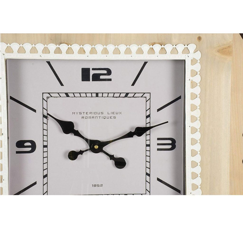 QEL018_2 large wooden wall clock