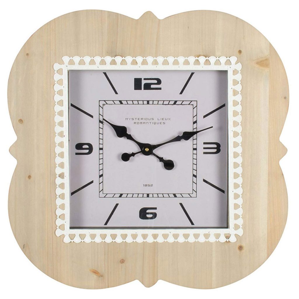 QEL018__1 large wooden wall clock