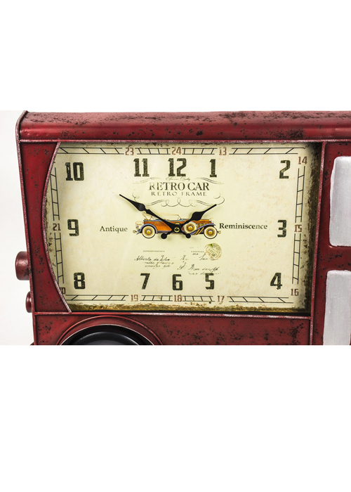 REL016_3 red van clock