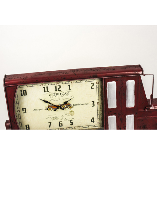 REL016_5 red van clock