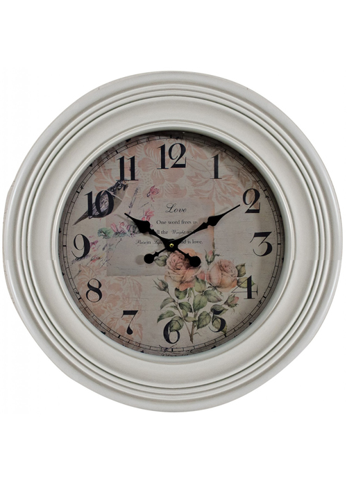 WBD006__1 floral wall clock