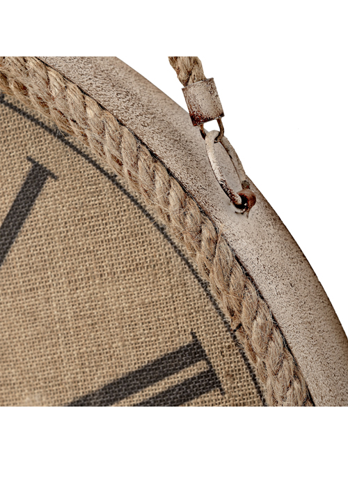 17218-b large kilkenny brown rope wall clock