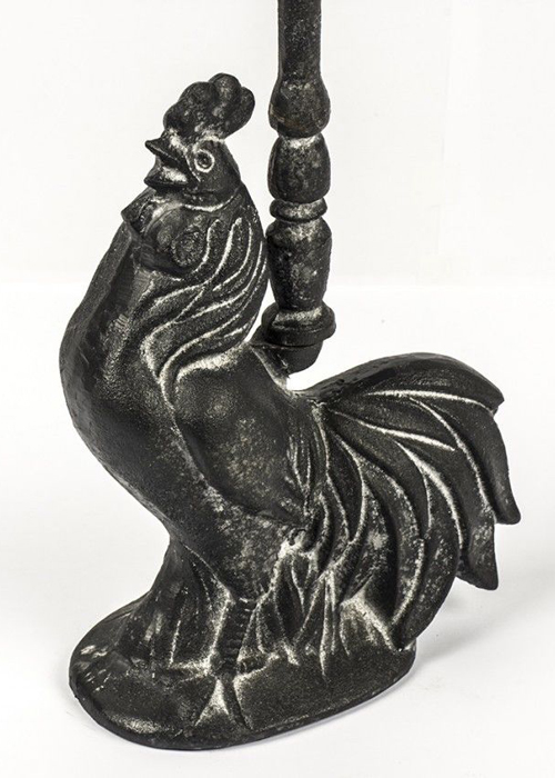 Cast Iron HEN COCKEREL DOORSTOP 2