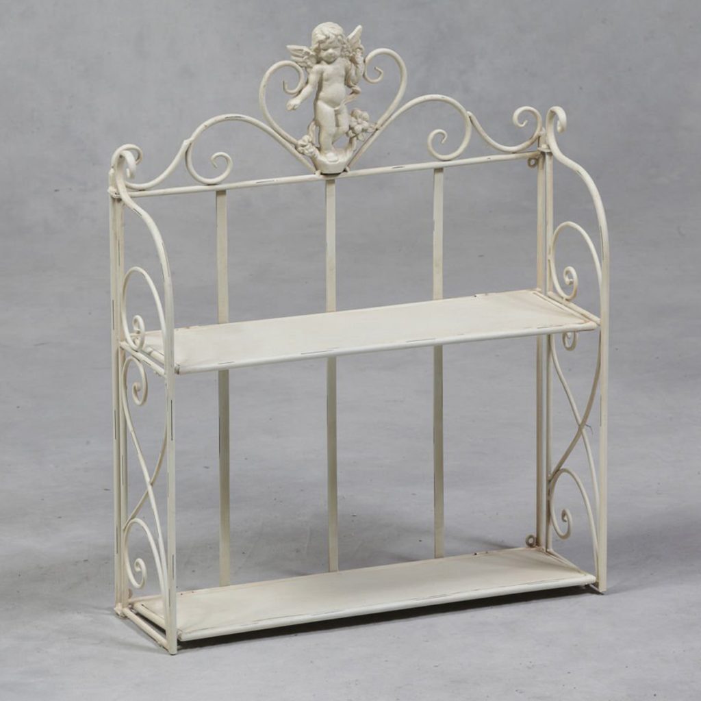 Folding Cherub Shelves Cream