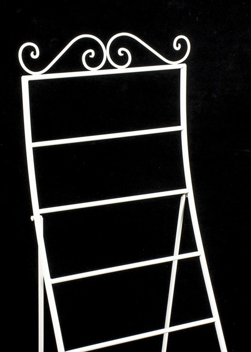 Shabby Chic Ladder Towel Rail Cream