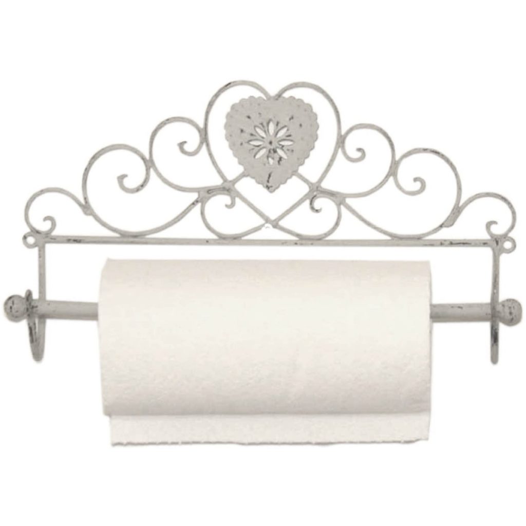 YF938 Heart Grey Kitchen Towel Holder