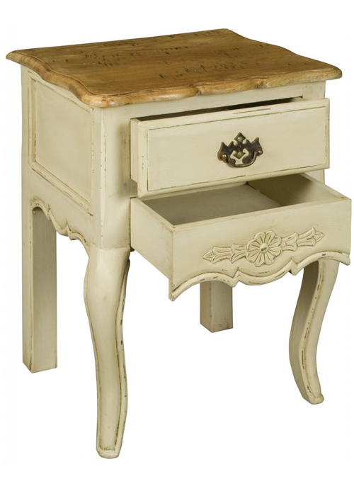 asb283-angled-open Cream Bedside Table