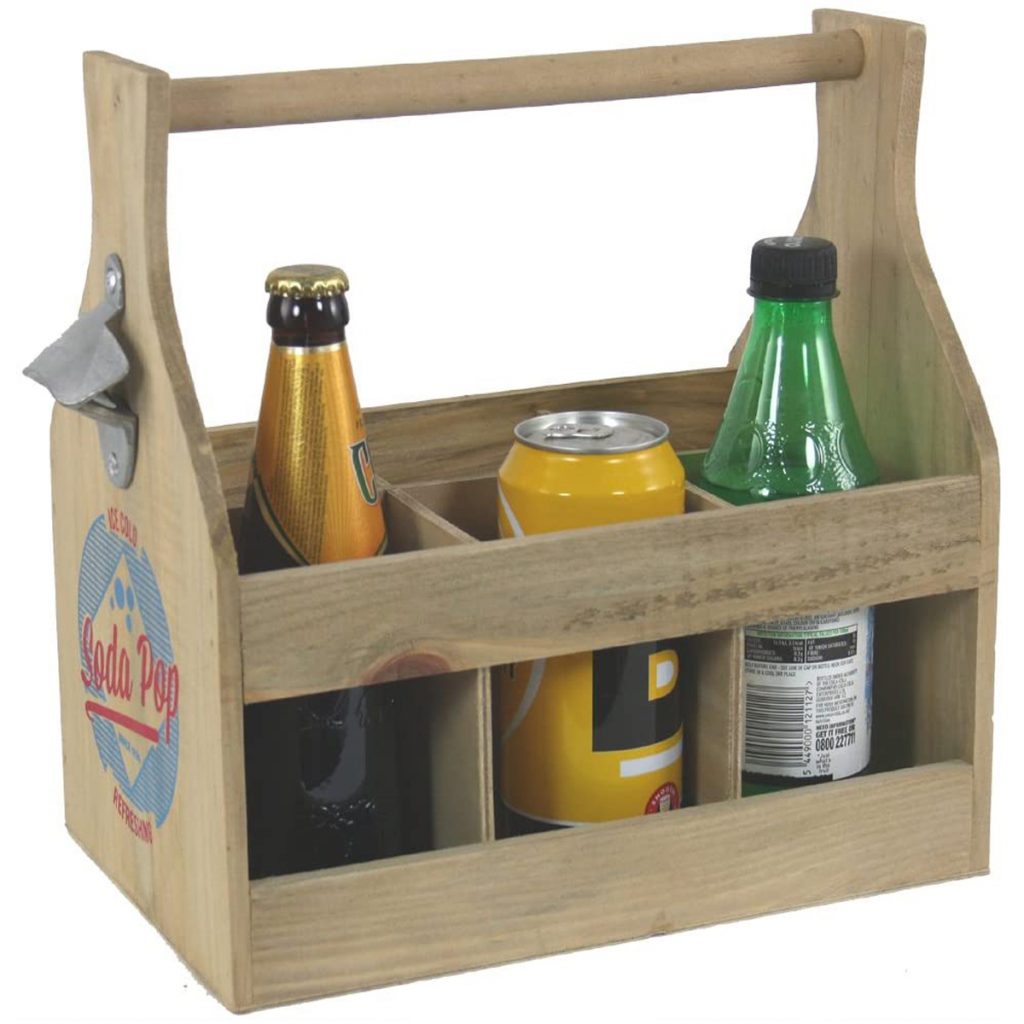 PC264C-2 Vintage Style Soda Pop Bottle Opener Crate