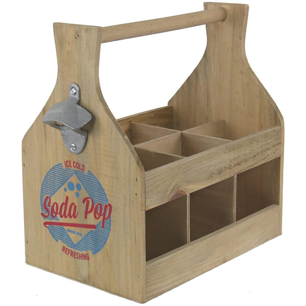 PC264C Vintage Style Soda Pop Bottle Opener Crate