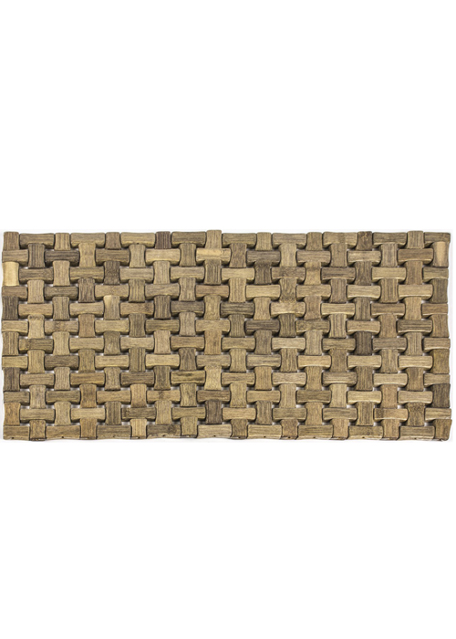 PFI001 Brown Bamboo Table Place Mats Set of 4