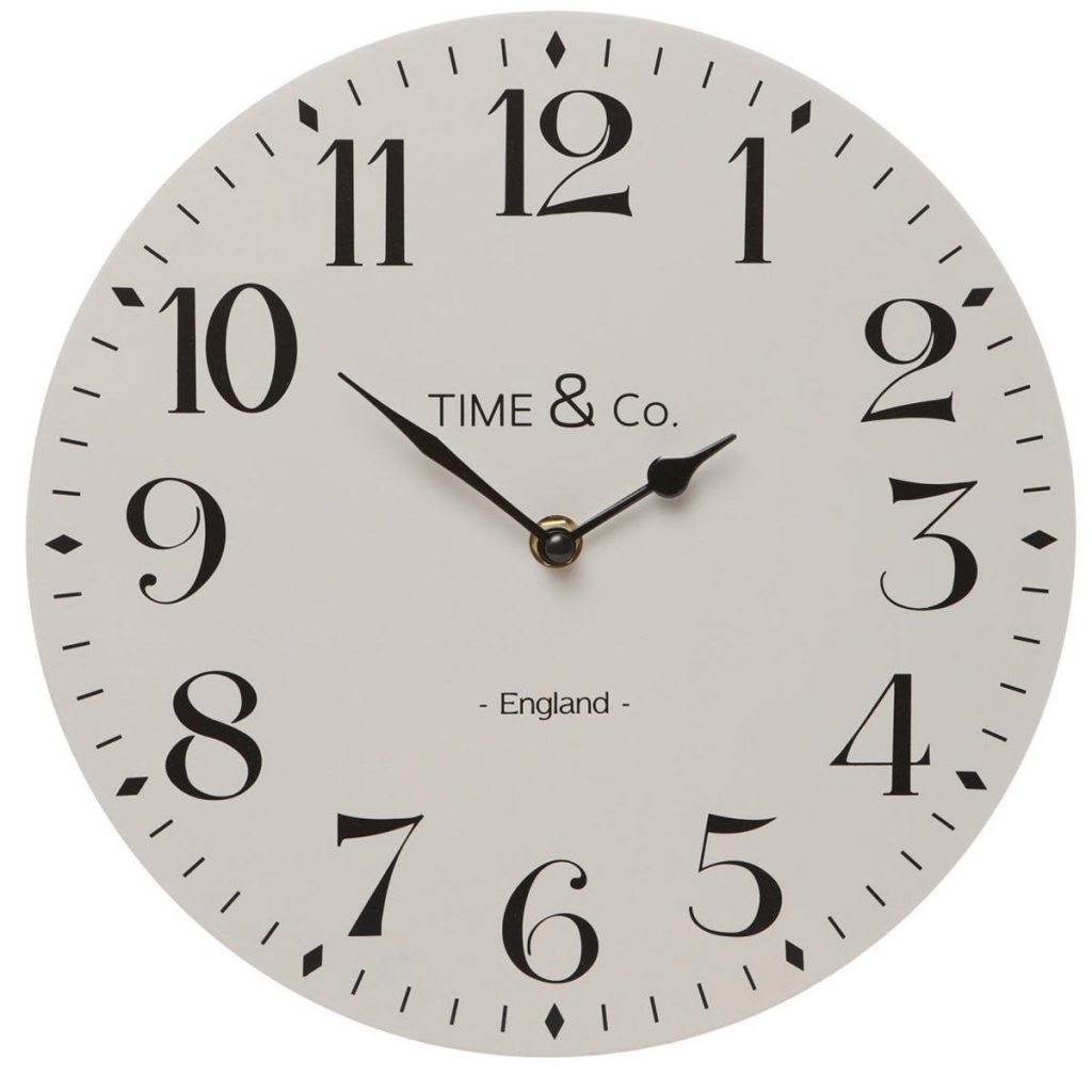 White London Wall Clock in Gift Box