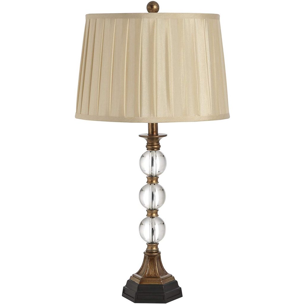 16385 Elegant Glass Crystal Table Lamp