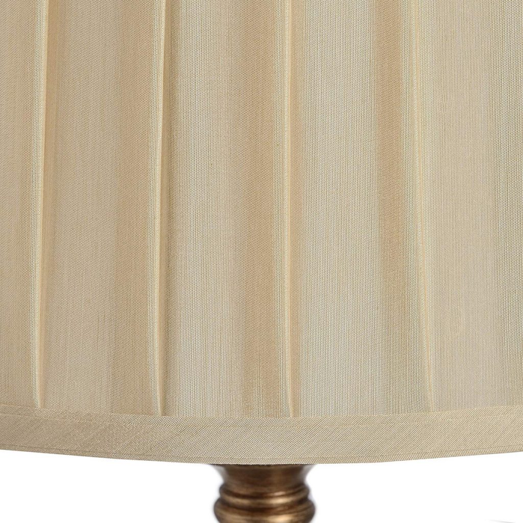 16385-a Elegant Glass Crystal Table Lamp