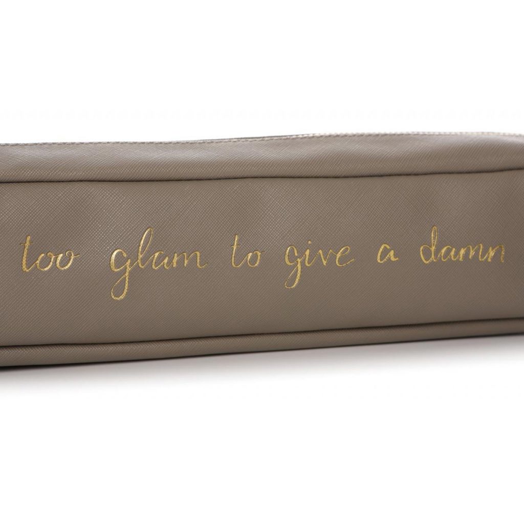 91809_Taupe Gold Hair Straighteners Bag Case 2