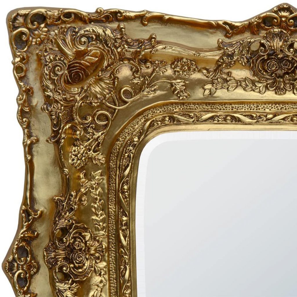 cfr020-gox-90-100-Baroque Style Gold Effect Large Wall Mirror