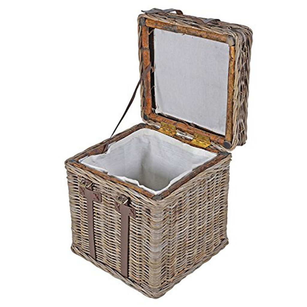 int4025_2_Rustic Wicker Basket Hamper Table