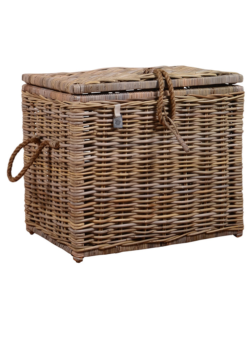 Hand Woven Rattan Wicker Storage Chest