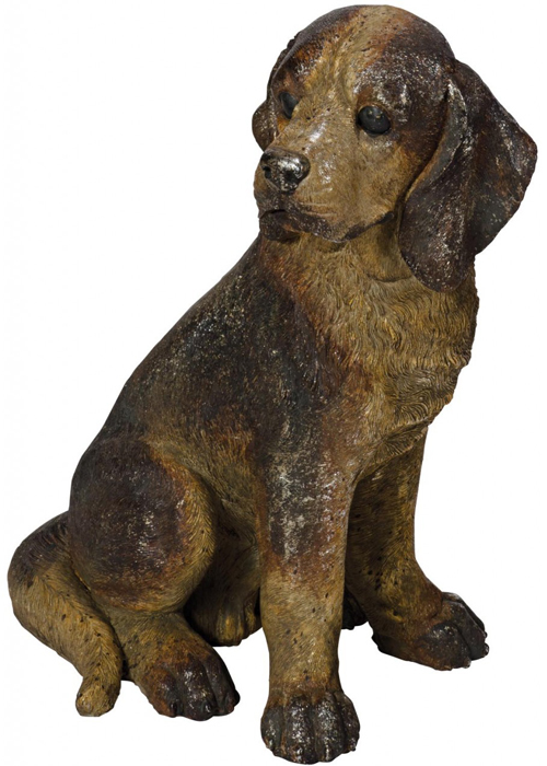 WEL008_Large Brown Spaniel Dog Ornament