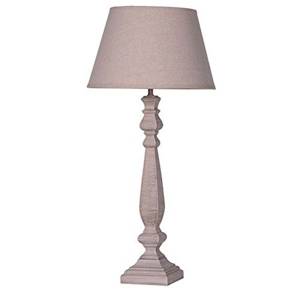 XJW076 Beige Cotton Shade Table Lamp