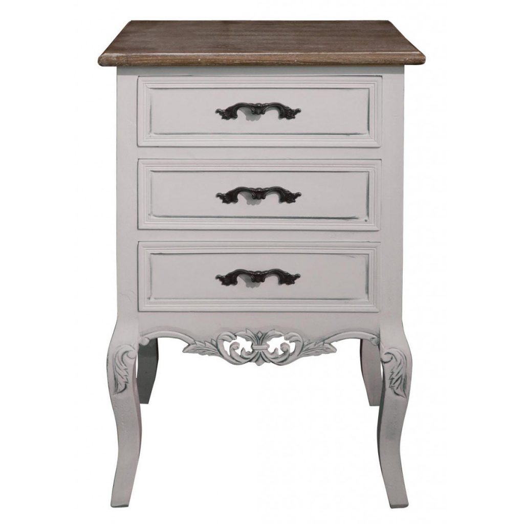 French Country Cream 3 Chest Drawers - Interior Flair