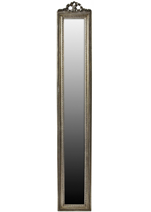 SNQ003S_Slim Ribbon Silver Full Length Mirror