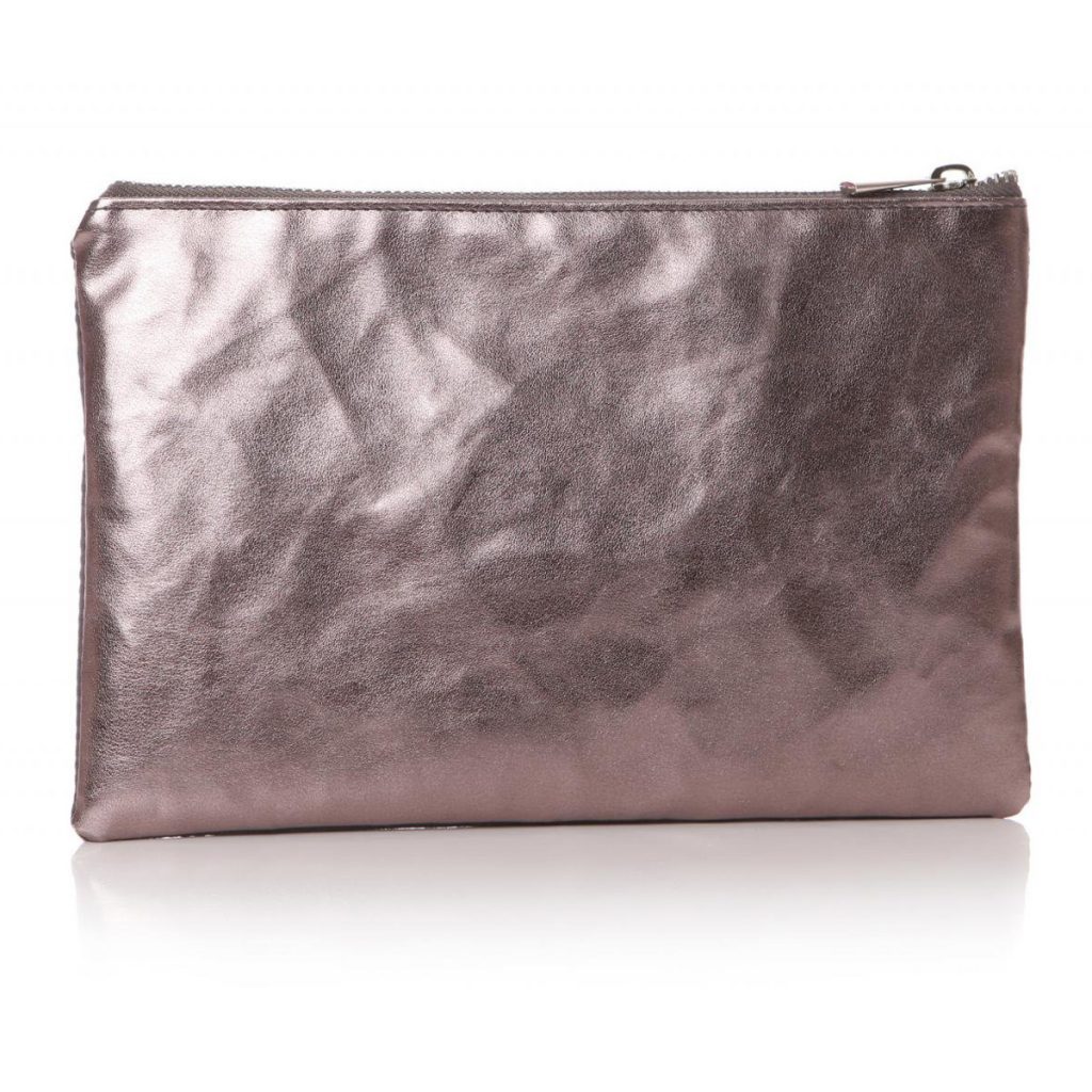 77054-1_Grey Silver ‘I Like’ Cosmetics Bag